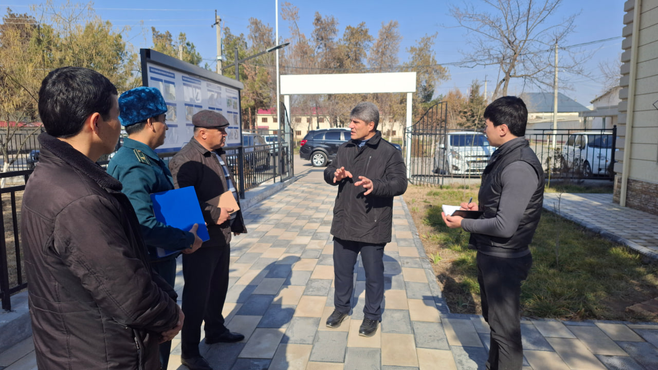 Viloyat IIB boshlig‘ining birinchi o‘rinbosari “Qarshi shahar “qizil” toifadagi Eski Anhor…