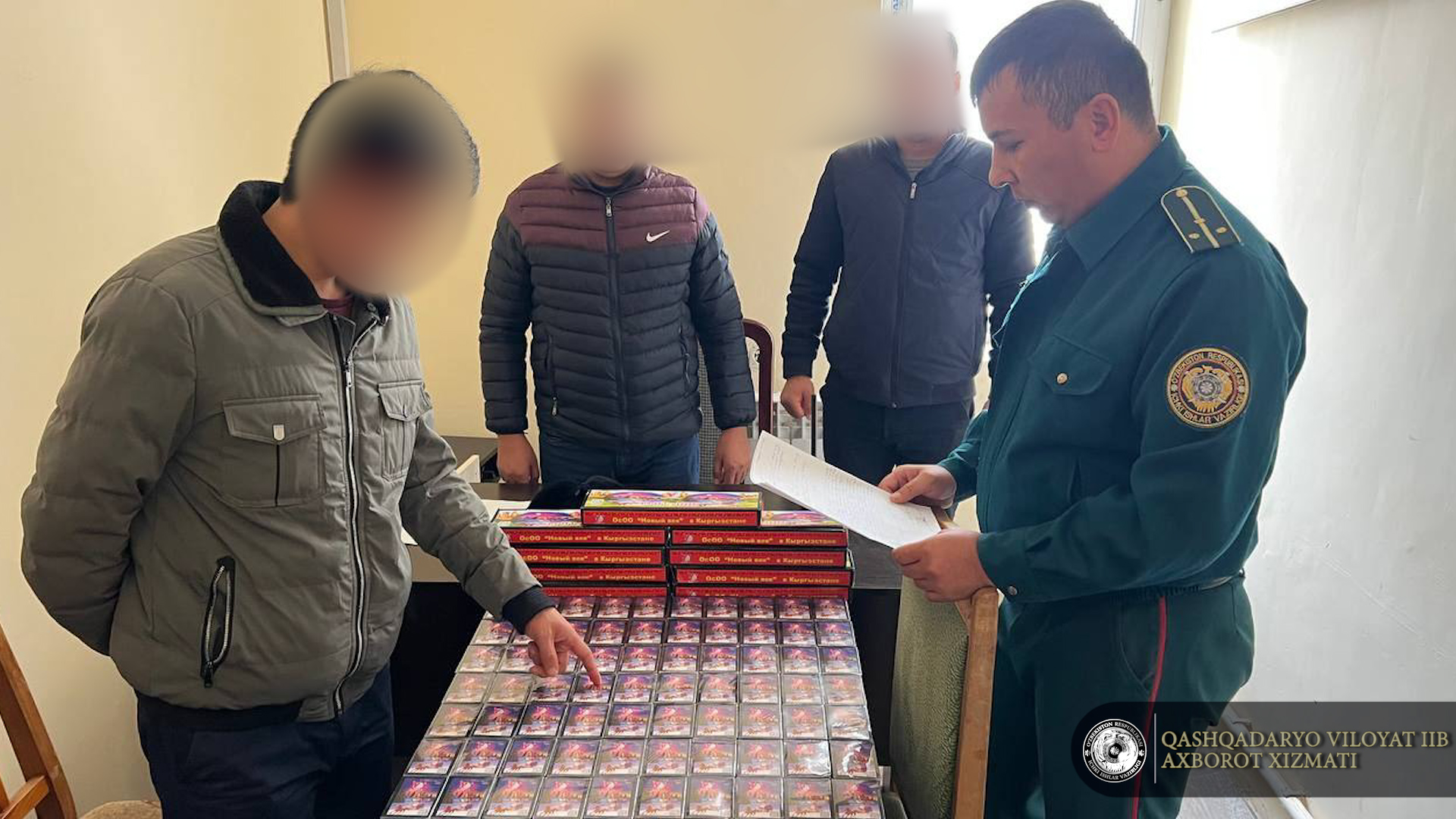 5400 дона “Британик” номли пиротехника воситалари ушланди