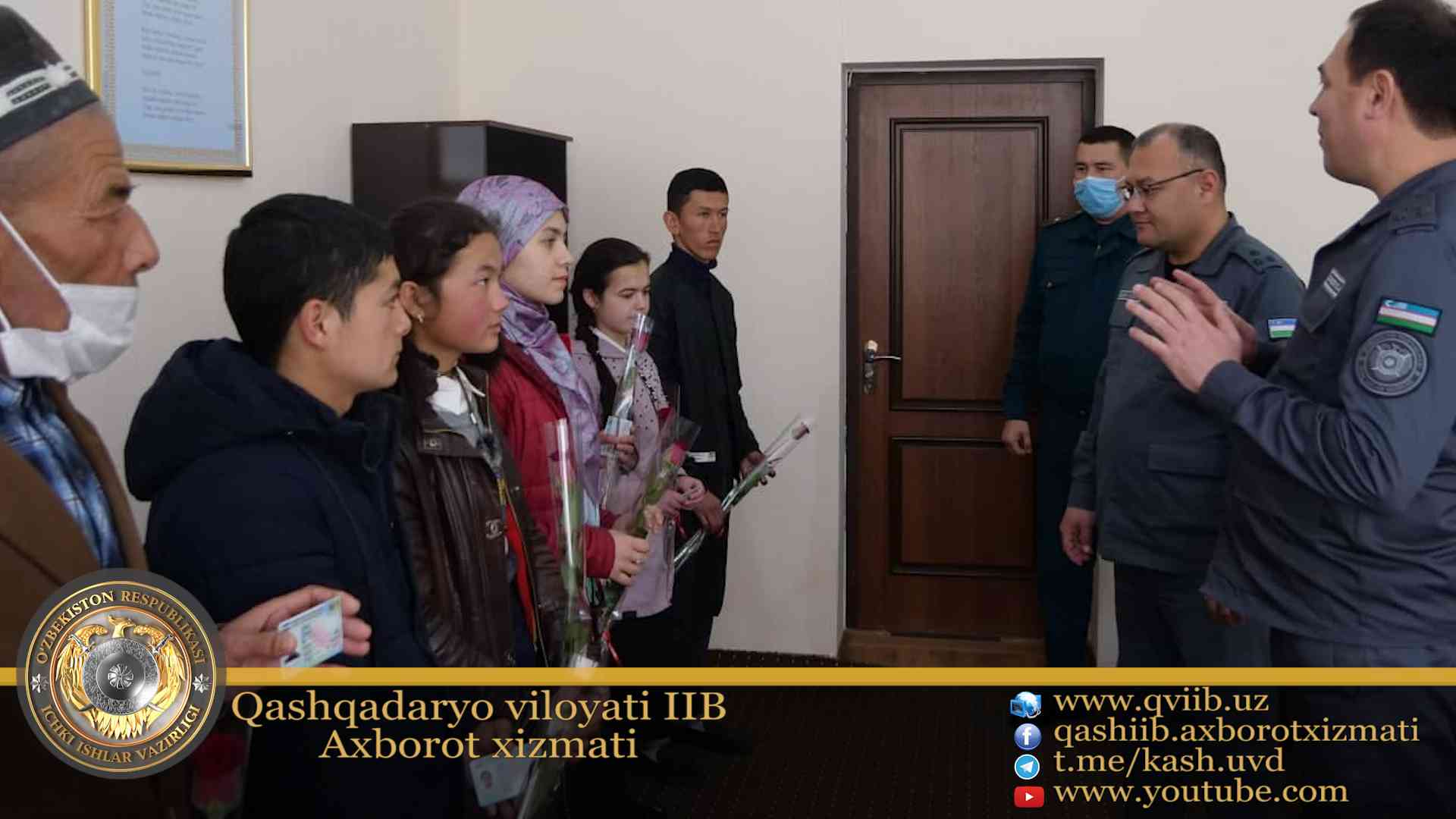 Ommaviy qabulda fuqaroligi boʼlmagan shaxslarga ID karta rasmsiylashtirib tantanali ravish…